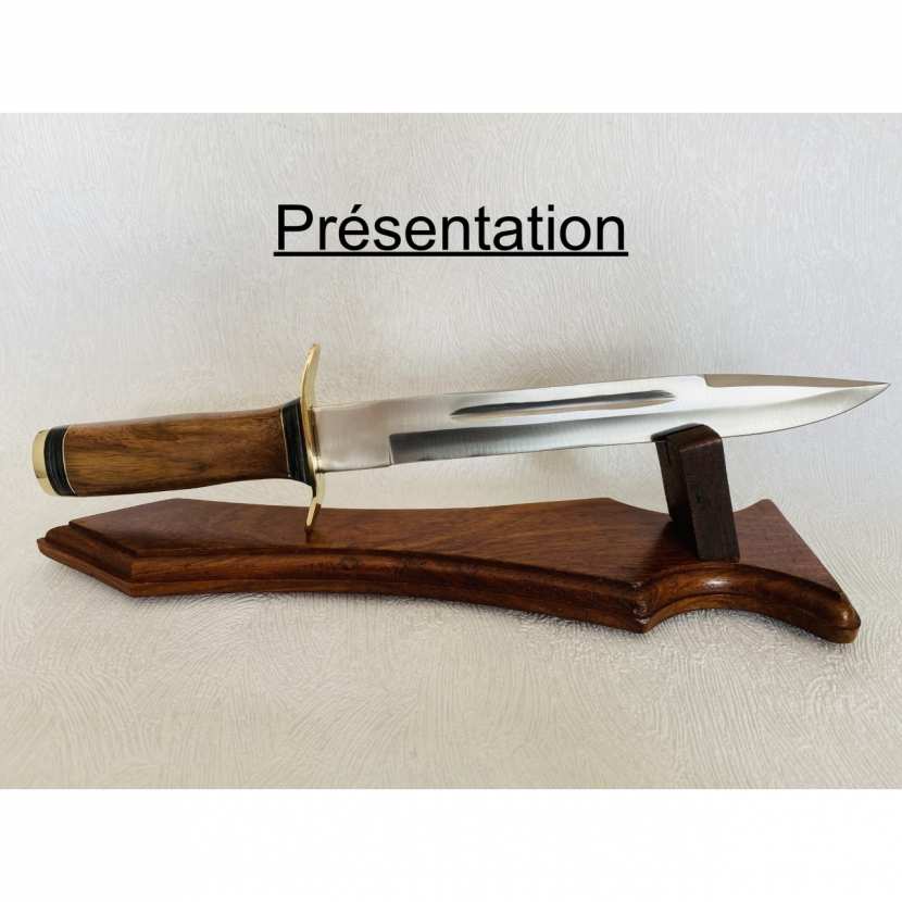 Support présentoir en bois pour poignards Muela - PRMUE3